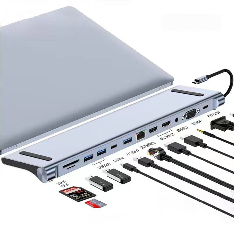 Type-c 7-in-1 Expansion Dock HDMI Projection Screen Usb Hub30 Multi-function Cable Seperater