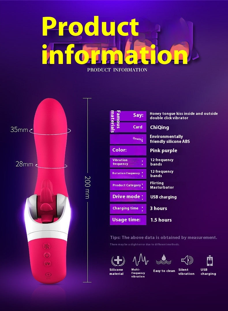 "Explore new dimensions of pleasure with our innovative sex toy, designed to offer unique and intense sensations. Discreet, ergonomic and made with high quality materials, it adapts perfectly to your needs and desires. Whether you are looking to spice up your intimate life or explore your sensuality solo, our sextoy is the perfect ally for unforgettable moments of pleasure. Easy to use and maintain, it is ideal for those who want to discover new experiences in complete safety and comfort."