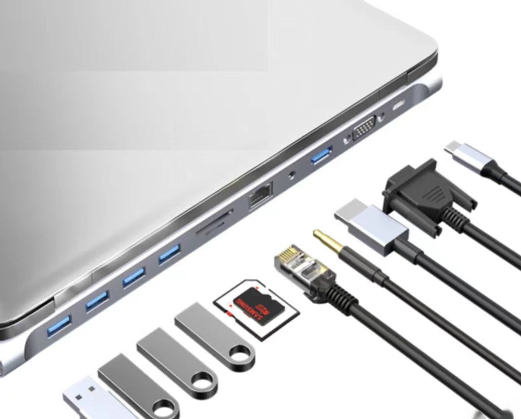 Type-c 7-in-1 Expansion Dock HDMI Projection Screen Usb Hub30 Multi-function Cable Seperater