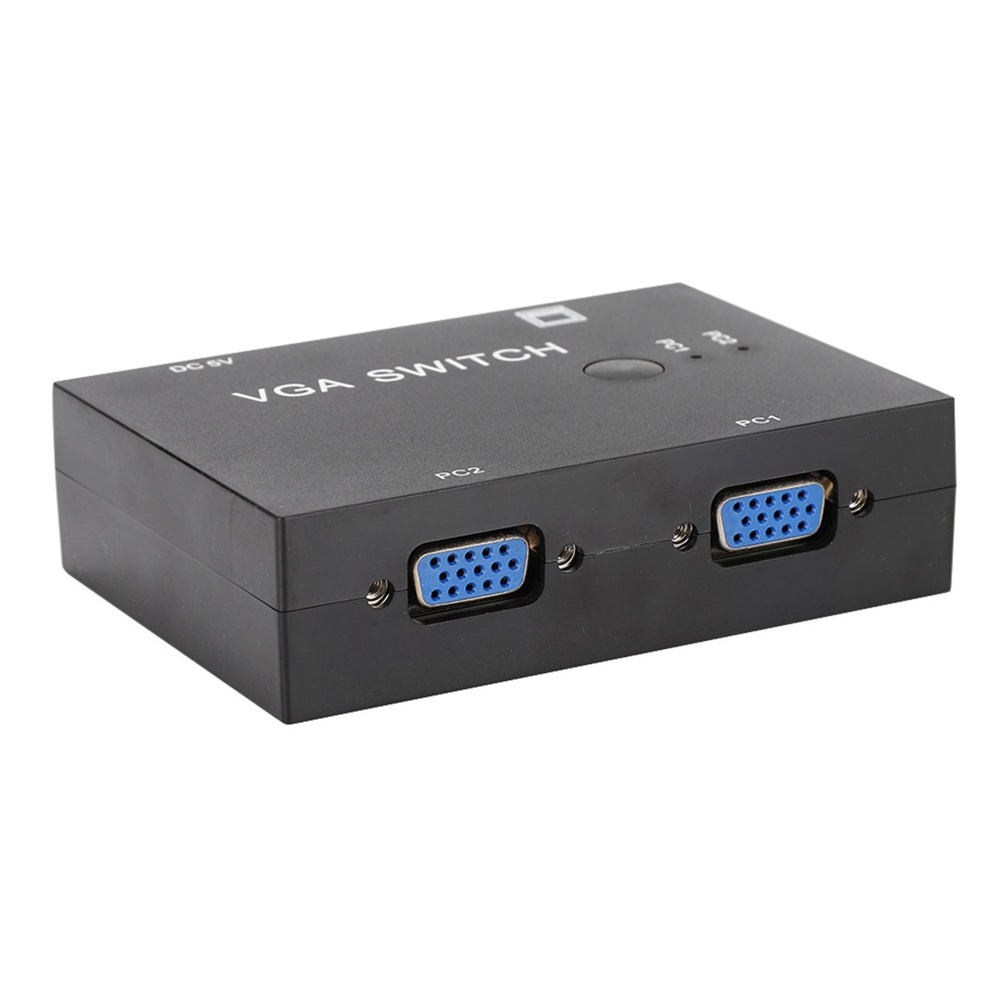 VGA Splitter Computer Accessory 2-In-1-Out 2 Port Switcher HD Display Accessories for Host Switch